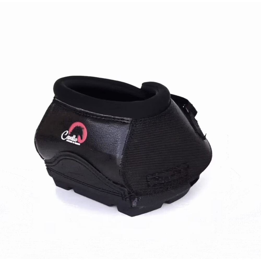 Cavallo Black Protective Bell Boot for Horses
